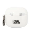 Чохол Karl Lagerfeld Silicone Choupette Head 3D для AirPods 3 White (KLA3RUNCHH)
