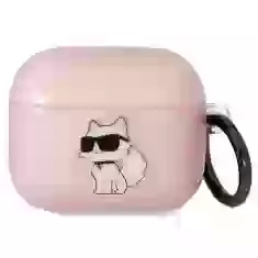 Чохол Karl Lagerfeld Ikonik Choupette для Airpods 3 Pink (KLA3HNCHTCP)
