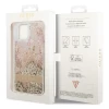 Чохол Guess Paisley Liquid Glitter для iPhone 14 Plus Gold (GUHCP14MLFLSD)