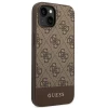 Чехол Guess 4G Stripe Collection для iPhone 14 Brown (GUHCP14SG4GLBR)