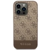Чехол Guess 4G Stripe Collection для iPhone 14 Pro Max Brown (GUHCP14XG4GLBR)