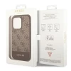 Чохол Guess 4G Stripe Collection для iPhone 14 Pro Max Brown (GUHCP14XG4GLBR)