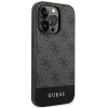 Чехол Guess 4G Stripe Collection для iPhone 14 Pro Max Gray (GUHCP14XG4GLGR)