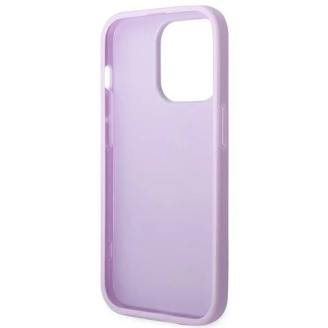 Чохол Guess Saffiano Strap для iPhone 14 Pro Purple (GUHCP14LPSASBPU)