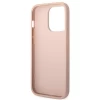 Чехол Guess Saffiano Strap для iPhone 14 Pro Max Pink (GUHCP14XPSASBPI)