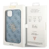 Чехол Guess 4G Big Metal Logo для iPhone 14 Blue (GUHCP14S4GMGBL)