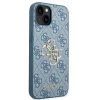 Чехол Guess 4G Big Metal Logo для iPhone 14 Blue (GUHCP14S4GMGBL)