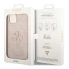 Чехол Guess 4G Big Metal Logo для iPhone 14 Pink (GUHCP14S4GMGPI)