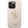 Чехол Guess 4G Big Metal Logo для iPhone 14 Pro Max Pink (GUHCP14X4GMGPI)