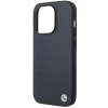 Чехол BMW для iPhone 14 Pro Signature Logo Imprint Navy with MagSafe (BMHMP14LSLLNA)