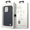 Чехол BMW для iPhone 14 Pro Signature Logo Imprint Navy with MagSafe (BMHMP14LSLLNA)