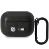 Чохол для навушників BMW Leather Curved Line для AirPods Pro Black (BMAP22PVTK)