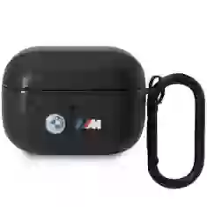 Чохол для навушників BMW Leather Curved Line для AirPods Pro Black (BMAP22PVTK)