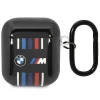 Чохол для навушників BMW Multiple Colored Lines для AirPods 1 | 2 Black (BMA222SWTK)
