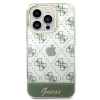 Чохол Guess 4G Pattern Script для iPhone 14 Pro Khaki (GUHCP14LHG4MHA)