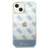 Чохол Guess 4G Pattern Script для iPhone 14 Blue (GUHCP14SHG4MHB)