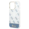 Чохол Guess 4G Pattern Script для iPhone 14 Pro Blue (GUHCP14LHG4MHB)