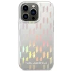 Чехол Karl Lagerfeld Monogram Iridescent для iPhone 14 Pro Max Silver (KLHCP14XLGMMSV3)