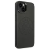 Чехол Karl Lagerfeld Leather Perforated Logo для iPhone 14 Plus Black (KLHCP14MFWHK)