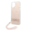 Чехол Guess 4G Print Strap для iPhone 14 Plus Pink (GUOHCP14MH4STP)
