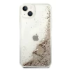 Чохол Guess Glitter Charms для iPhone 14 Gold (GUOHCP14SGLHFLGO)
