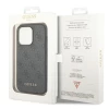 Чохол Guess 4G Metal Gold Logo для iPhone 14 Pro Gray (GUHCP14LG4GFGR)