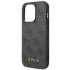 Чохол Guess 4G Metal Gold Logo для iPhone 14 Pro Gray (GUHCP14LG4GFGR)