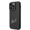 Чохол Karl Lagerfeld Signature Logo Cardslot для iPhone 14 Pro Black (KLHCP14LCSSK)