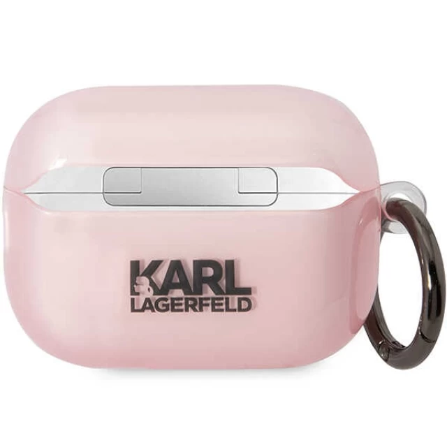 Чехол Karl Lagerfeld Ikonik Choupette для AirPods Pro 2 Pink (KLAP2HNCHTCP)