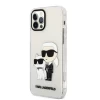 Чехол Karl Lagerfeld Gliter Karl & Choupette для iPhone 12 | 12 Pro Transparent (KLHCP12MHNKCTGT)