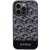 Чохол Guess GCube Stripes для iPhone 14 Pro Max Black with MagSafe (GUHMP14LHGCFSEK)