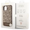 Чохол Guess GCube Stripes для iPhone 14 Plus Brown with MagSafe (GUHMP14MHGCFSEW)