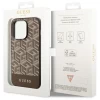 Чохол Guess GCube Stripes для iPhone 14 Pro Max Brown with MagSafe (GUHMP14XHGCFSEW)