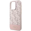 Чехол Guess GCube Stripes для iPhone 14 Pro Pink with MagSafe (GUHMP14LHGCFSEP)