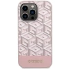 Чехол Guess GCube Stripes для iPhone 14 Pro Max Pink with MagSafe (GUHMP14XHGCFSEP)
