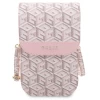 Чохол-сумка Guess G Cube Stripes (Bag) 19 x 11.5 x 2 cm Pink (GUWBHGCFSEP)