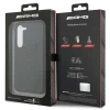 Чехол Mercedes для Samsung Galaxy S23 S911 Carbon Stripe&Embossed Black (AMHCS23SBLSCA)