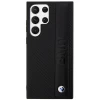 Чехол BMW для Samsung Galaxy S23 Ultra S918 Leather Textured and Stripe Black (BMHCS23L22RDPK)