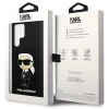 Чохол Karl Lagerfeld Silicone Ikonik для Samsung Galaxy S23 Ultra S918 Black (KLHCS23LSNIKBCK)