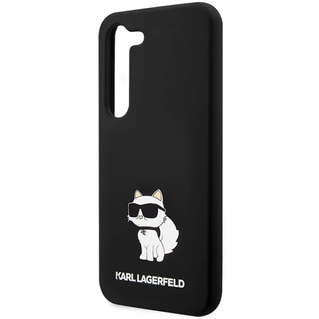 Чехол Karl Lagerfeld Silicone Choupette для Samsung Galaxy S23 S911 Black (KLHCS23SSNCHBCK)