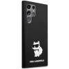 Чехол Karl Lagerfeld Silicone Choupette для Samsung Galaxy S23 Ultra S918 Black (KLHCS23LSNCHBCK)