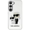 Чехол Karl Lagerfeld Gliter Karl & Choupette для Samsung Galaxy S23 Plus S916 Black (KLHCS23MHNKCTGT)