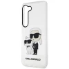 Чохол Karl Lagerfeld Gliter Karl & Choupette для Samsung Galaxy S23 Plus S916 Black (KLHCS23MHNKCTGT)