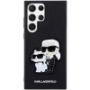 Чохол Karl Lagerfeld Saffiano Karl & Choupette для Samsung Galaxy S23 Ultra S918 Black (KLHCS23LSANKCPK)