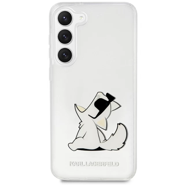 Чохол Karl Lagerfeld Choupette Fun для Samsung Galaxy S23 S911 Black (KLHCS23SCFNRC)