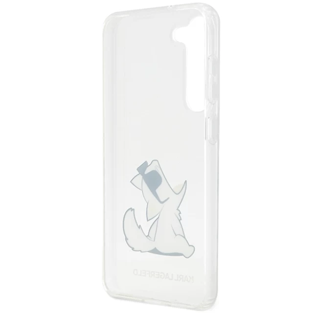 Чохол Karl Lagerfeld Choupette Fun для Samsung Galaxy S23 Plus S916 Transparent (KLHCS23MCFNRC)