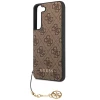 Чехол Guess 4G Charms Collection для Samsung Galaxy S23 Plus Brown (GUHCS23MGF4GBR)