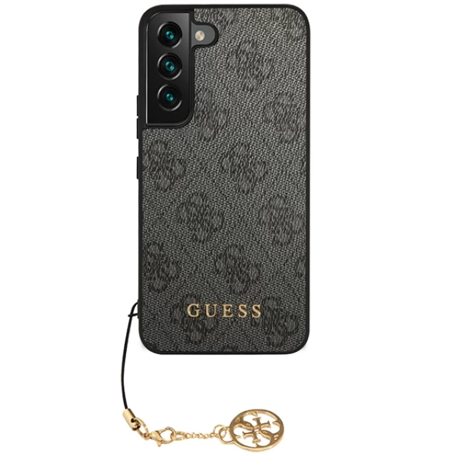 Чехол Guess 4G Charms Collection для Samsung Galaxy S23 Plus Grey (GUHCS23MGF4GGR)