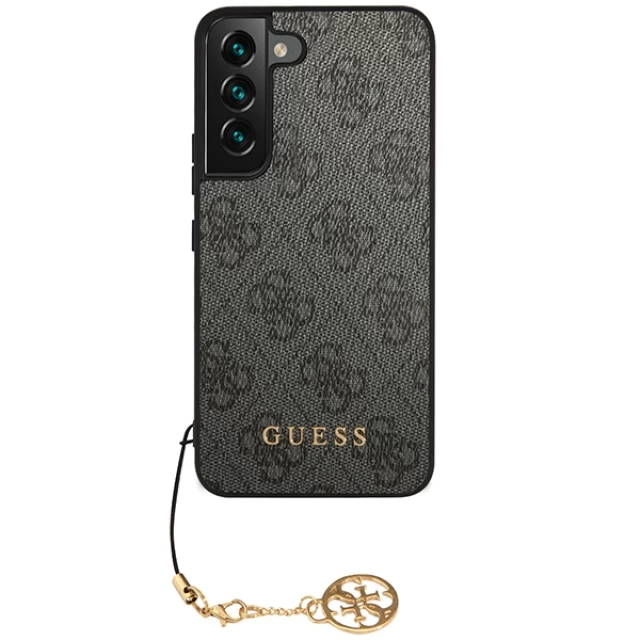 Чохол Guess 4G Charms Collection для Samsung Galaxy S23 Plus Grey (GUHCS23MGF4GGR)