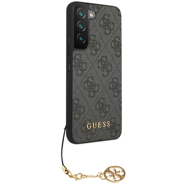 Чохол Guess 4G Charms Collection для Samsung Galaxy S23 Plus Grey (GUHCS23MGF4GGR)